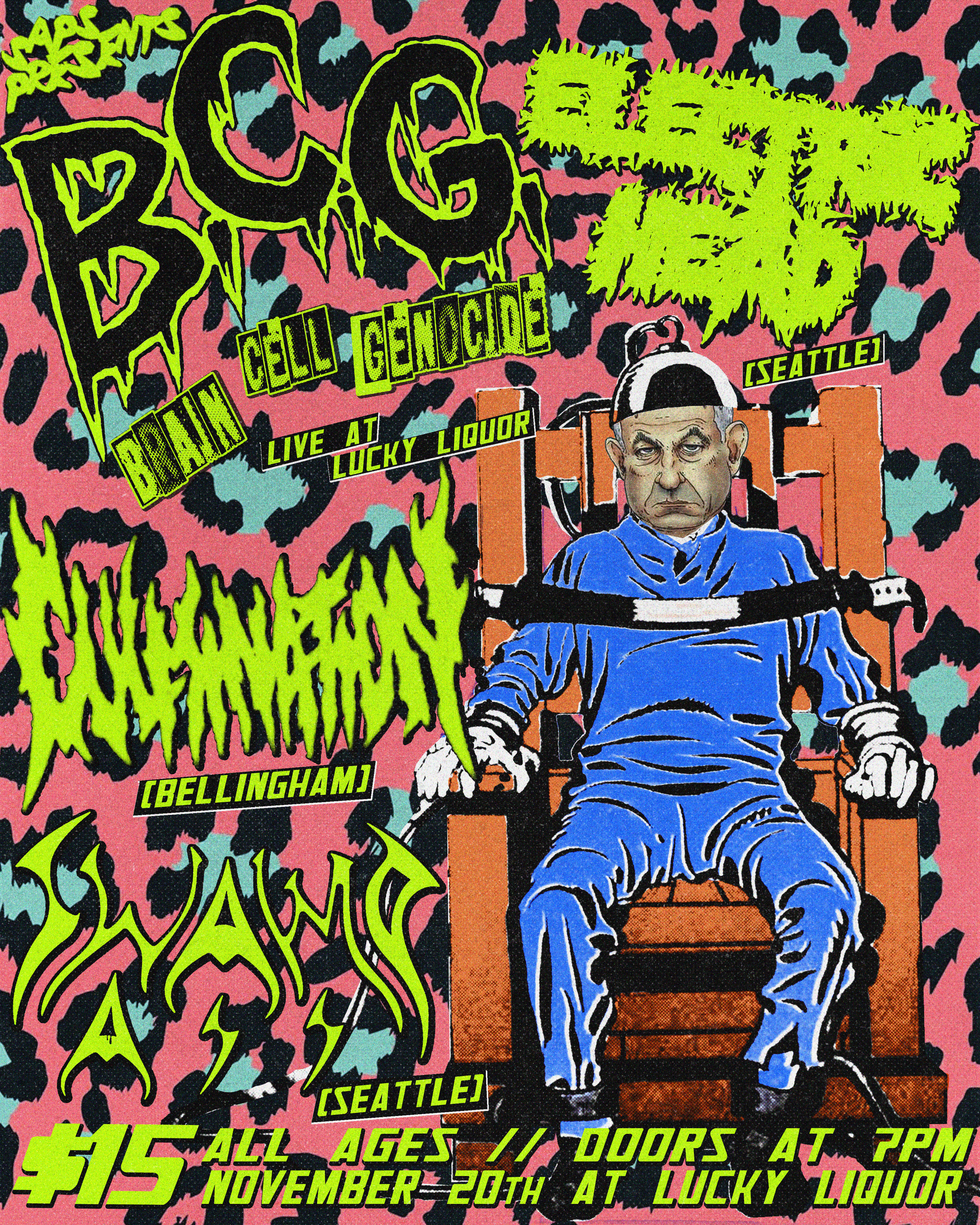 Brain Cell Genocide, Electric Head, Culmination, Swamp Ass